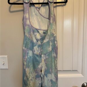 Free people movement you know it base jumpsuit. Pastel colors size xs